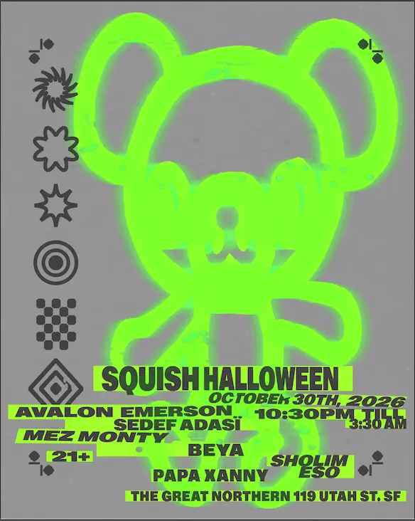 Artwork for SQUISH: HALLOWEEN → Avalon Emerson + Sedef Adasï