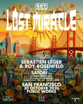 Artwork for SET Halloween with Lost Miracle (Sébastien Léger & Roy Rosenfeld) & Satori