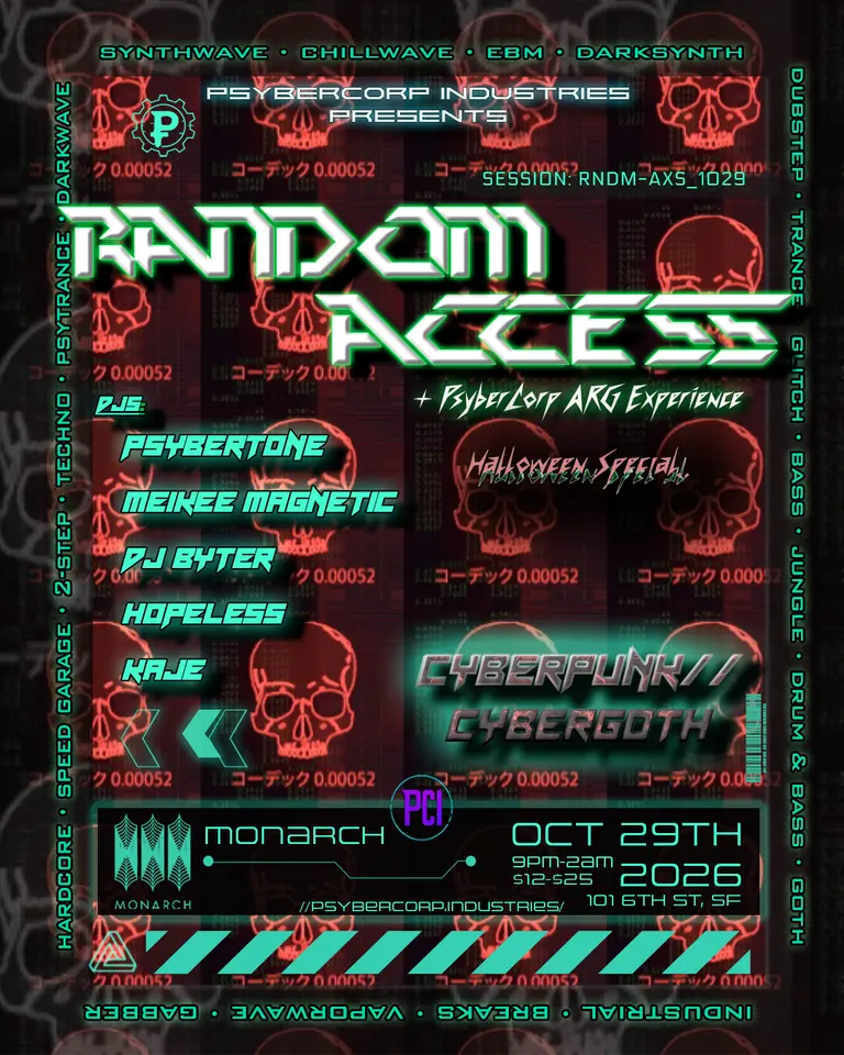 Artwork for Random Access: RNDM-AXS _ 1029 - 'Halloween Special