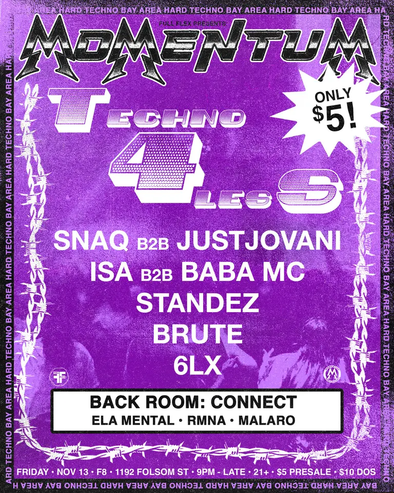 Artwork for MOMENTUM: TECHNO 4 LESS